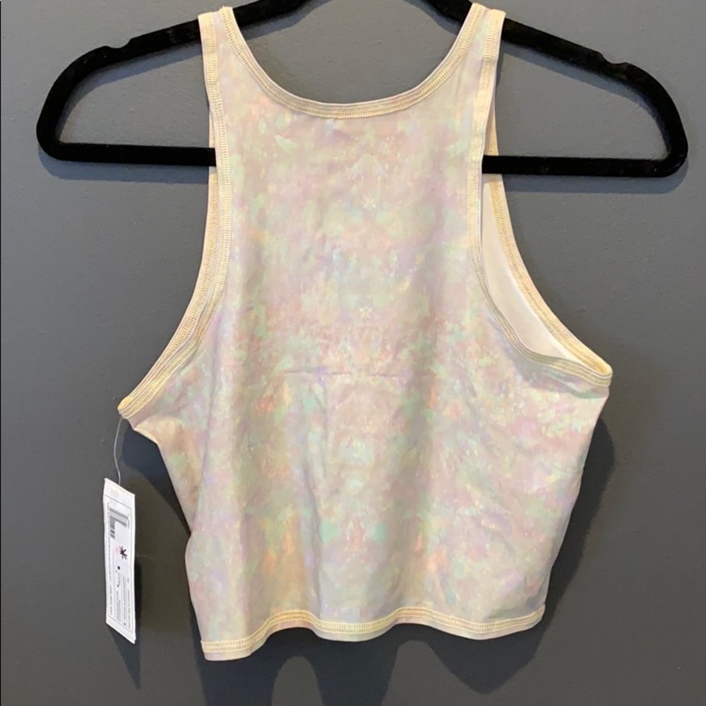 Teeki White Snake Opal mermaid top tank Size M/L